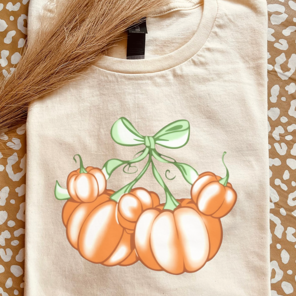 MOUSE PUMPKINS WITH BOW - FALL FRENZY