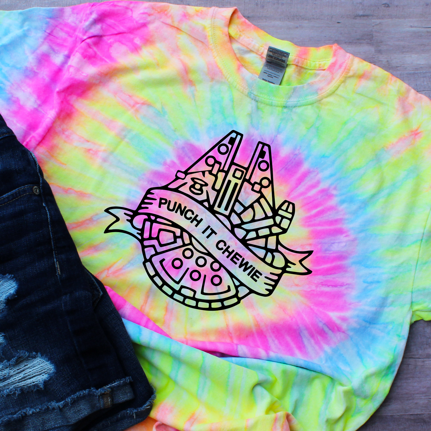 Tie Dye Punch It Galaxy