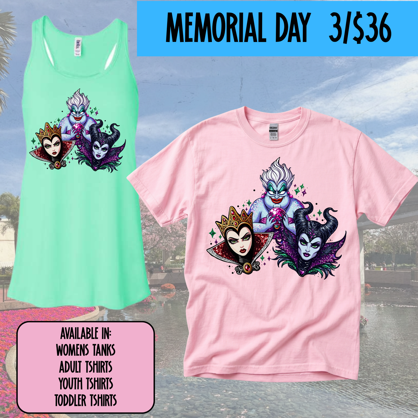 VILLAINS -  MAGICAL MEMORIAL DAY EVENT