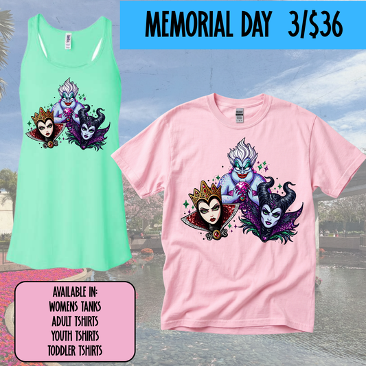 VILLAINS -  MAGICAL MEMORIAL DAY EVENT