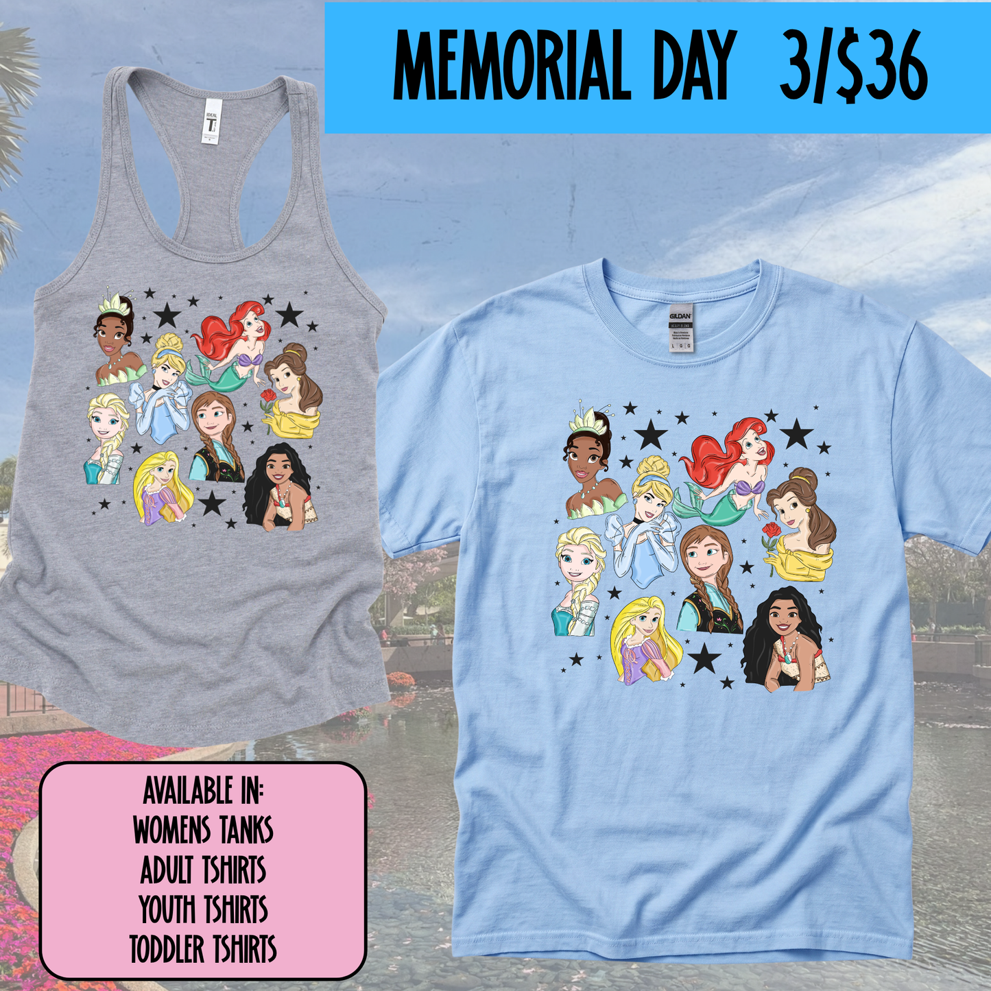 PRINCESSES -  MAGICAL MEMORIAL DAY EVENT