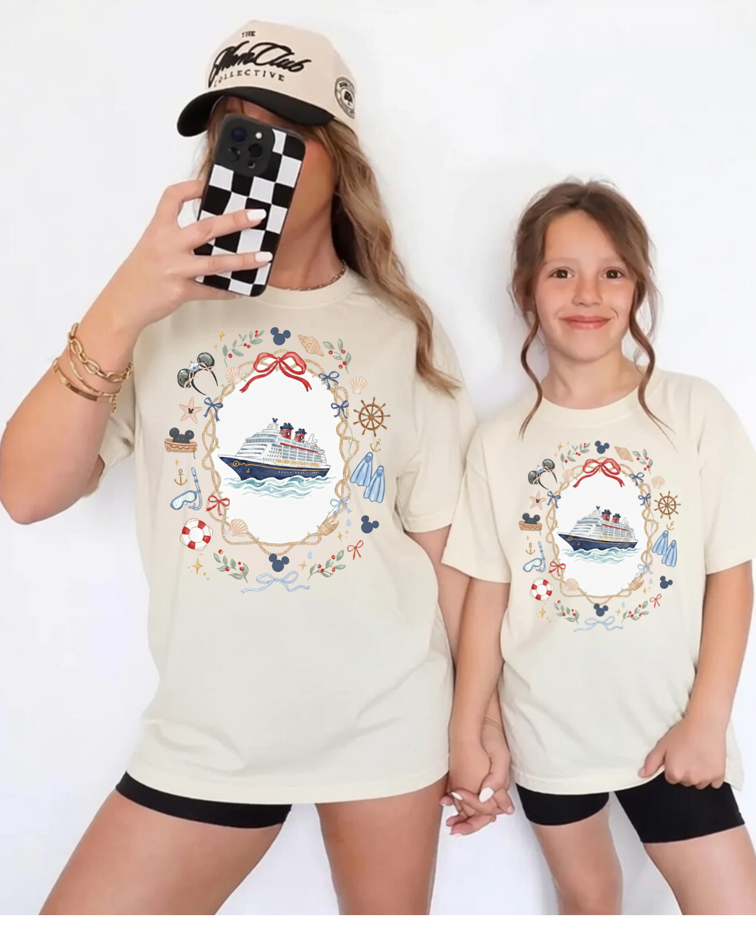 Rope Frame Cruise Vacation Shirt | Family Matching Cruise Tee | Bella+Canvas T-Shirt | Toddler, Youth & Adult Sizes
