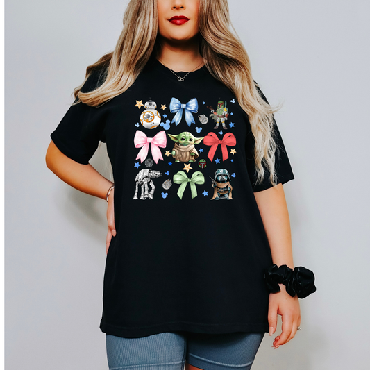 Galaxy bow coquette Shirt