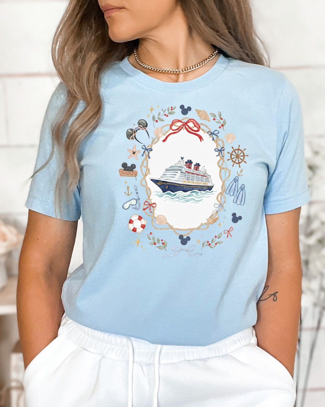 Rope Frame Cruise Vacation Shirt | Family Matching Cruise Tee | Bella+Canvas T-Shirt | Toddler, Youth & Adult Sizes