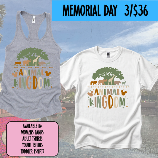 ANIMAL KINGDOM -  MAGICAL MEMORIAL DAY EVENT