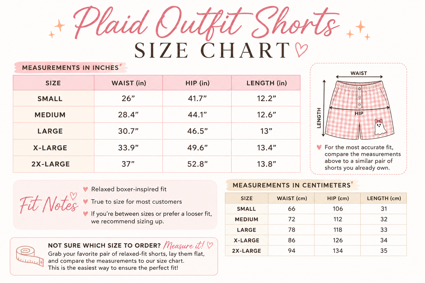 Pastel Pink Mouse Ghost Gingham Plaid Shorts | Cute Halloween Outfit Shorts