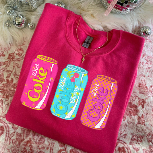 DIET C PINK Sweatshirt - BLACK FRIDAY EXCLUSIVE