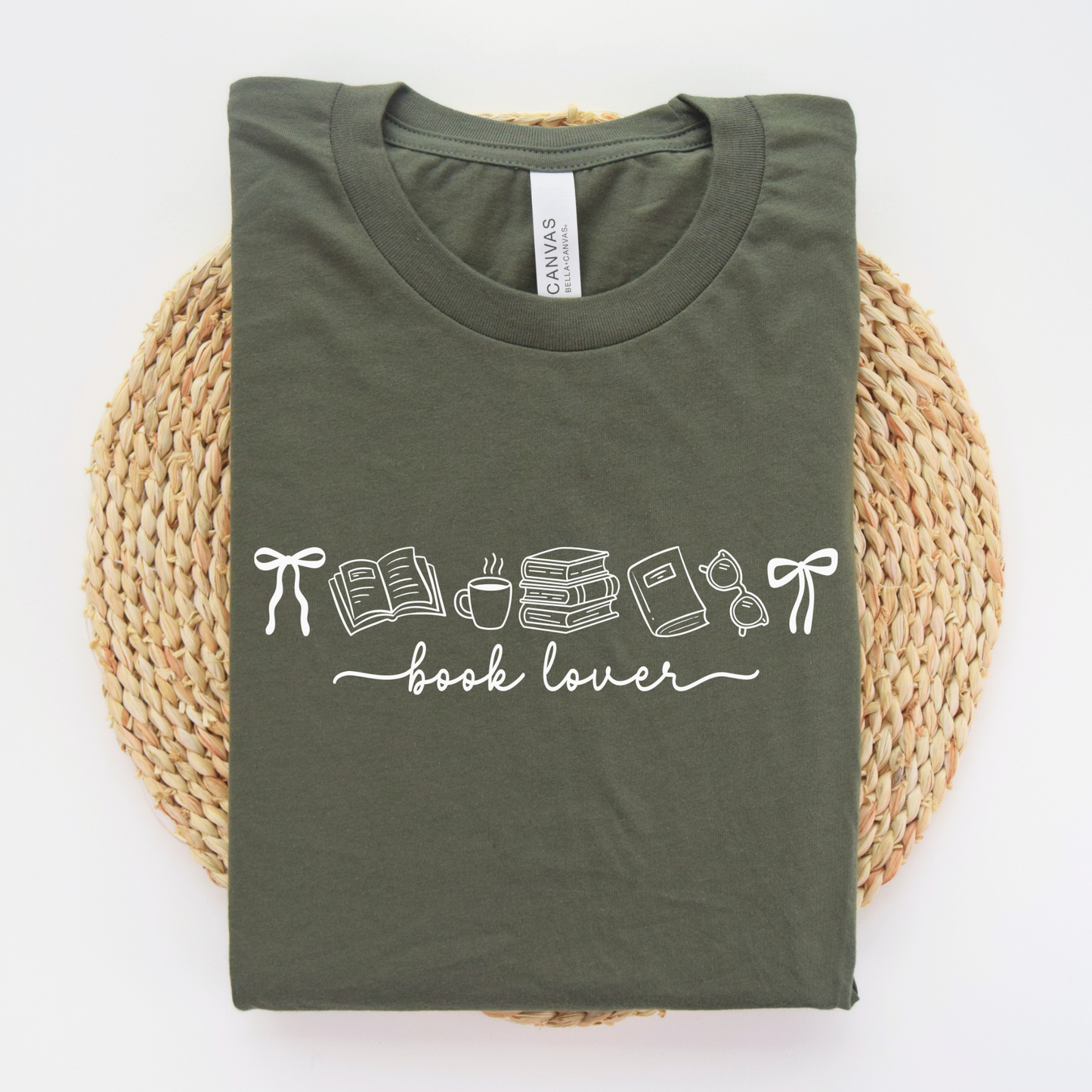 Book Lover Shirt | Bella + Canvas Tee | Reader Gift Under $25 | Bookworm Tee for Women