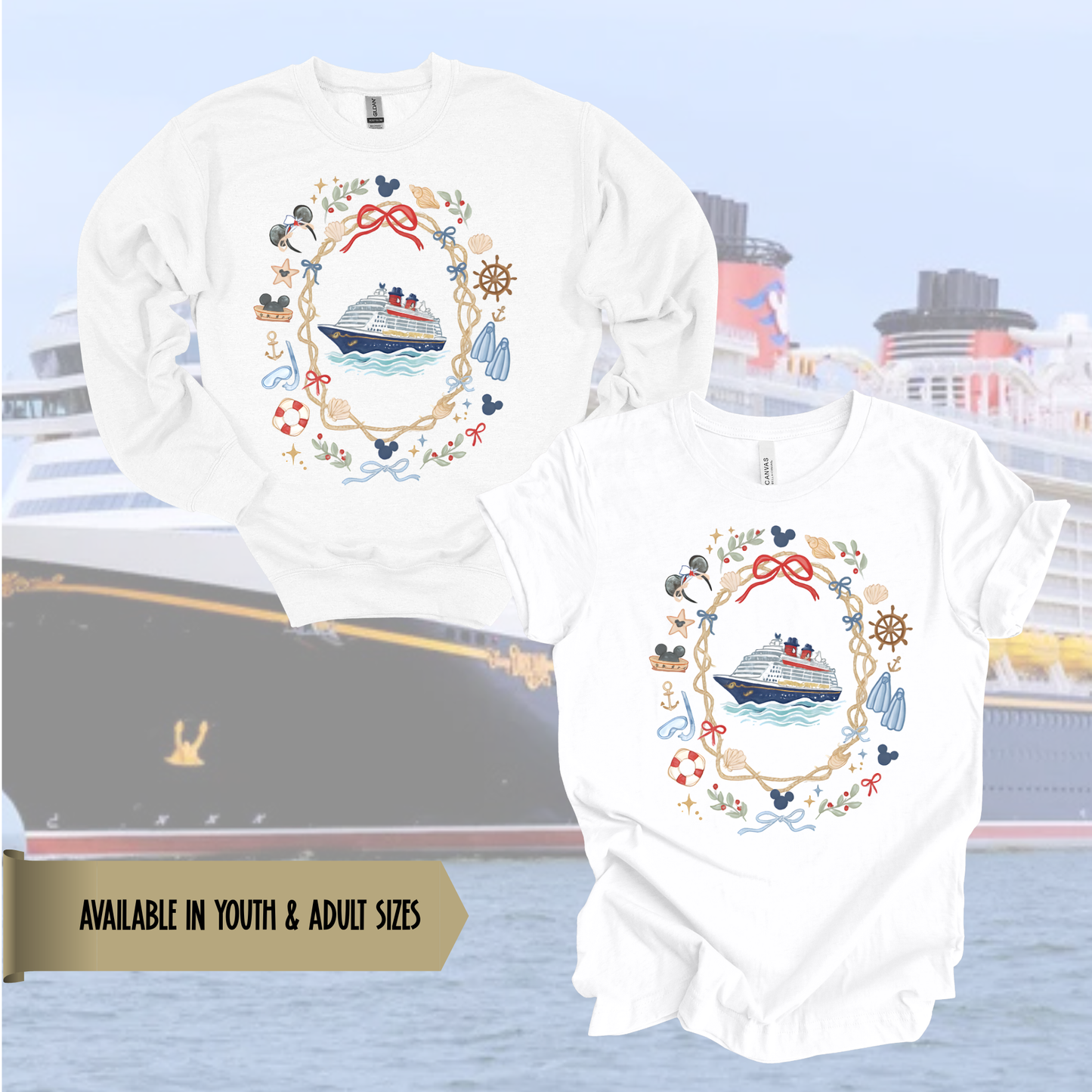 Magical Coquette Cruise Shirt or Sweatshirt (Adult + Youth)