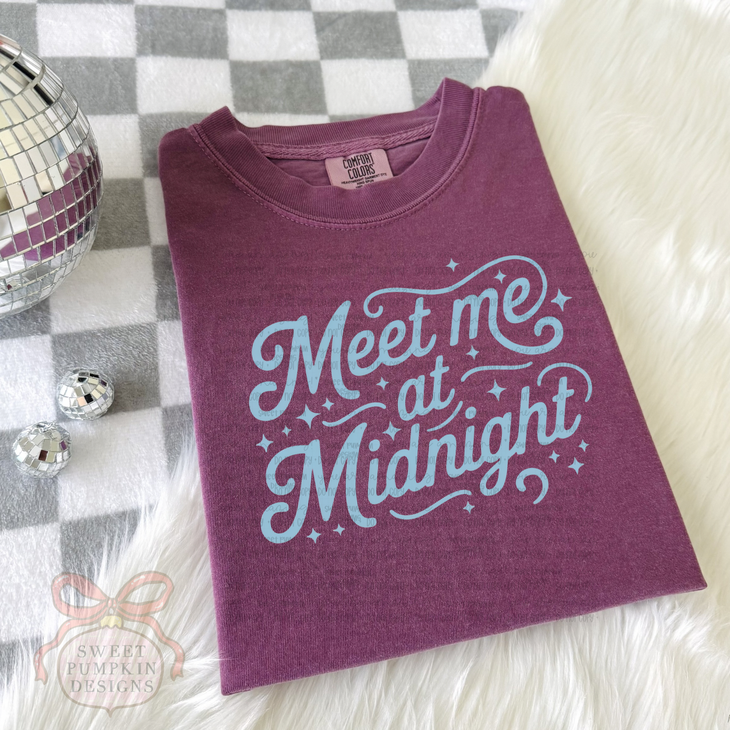 MEET ME AT MIDNIGHT Comfort Colors Shirt
