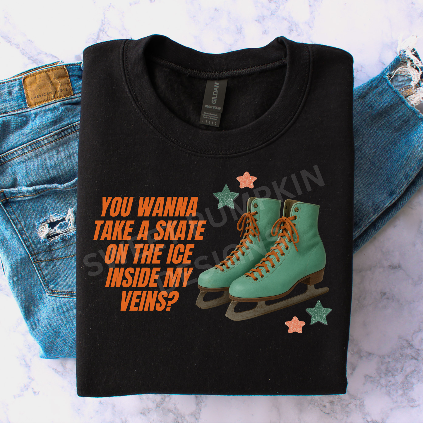 Ice Skating Sweatshirt