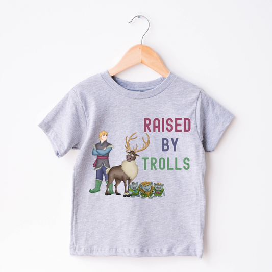 RAISED BY TROLLS SHIRT FOR KIDS