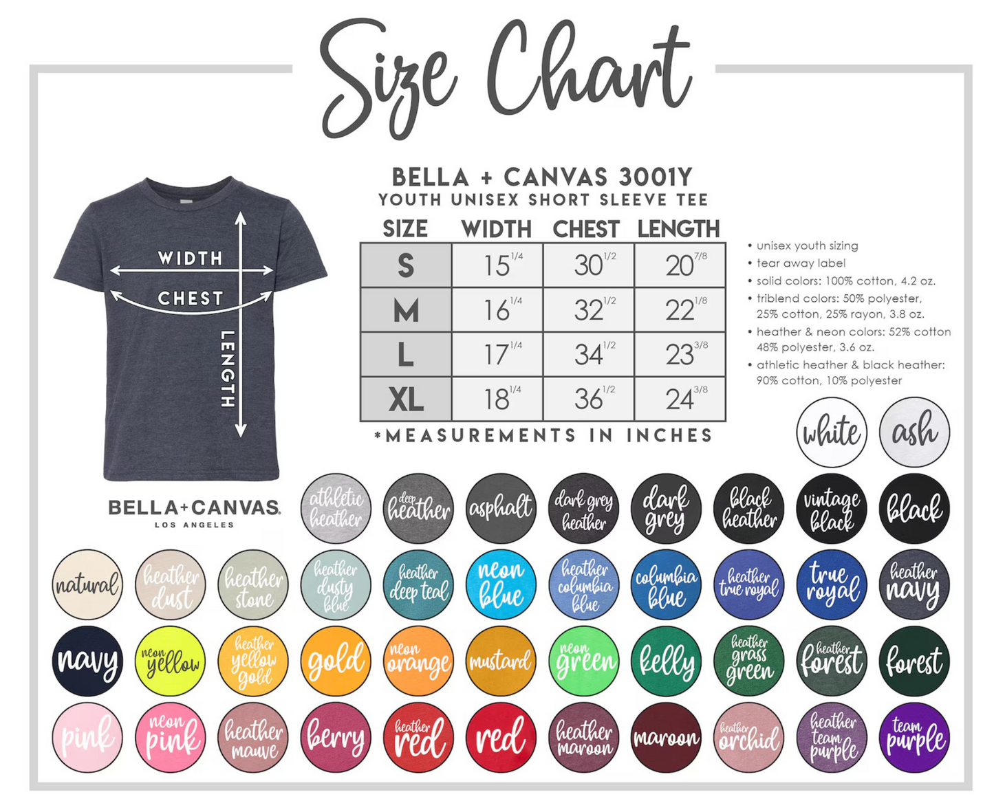 AUGUST Shirt - Bella Canvas