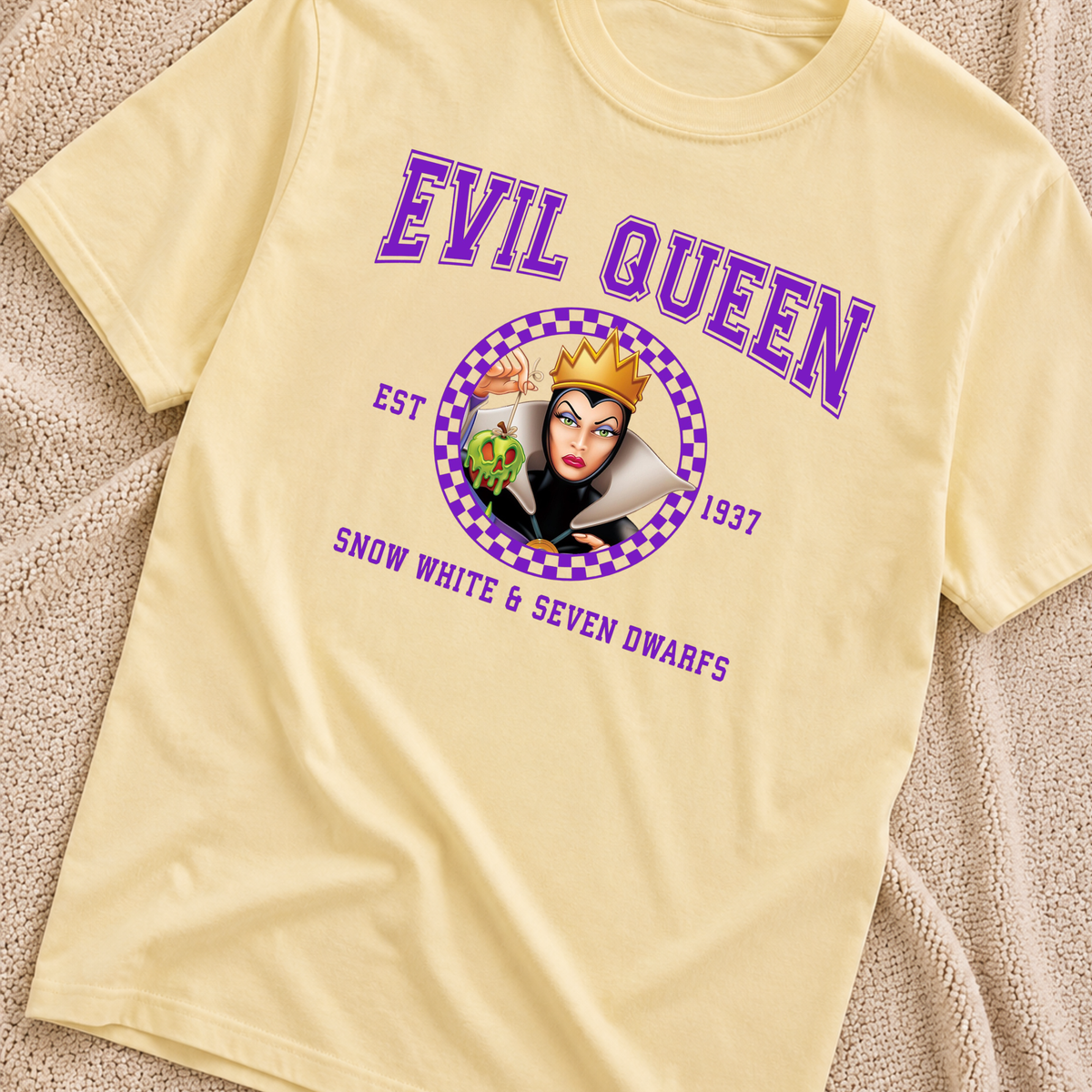 EVIL QUEEN VILLAIN Shirt | Magical Theme Park Shirt & Tank | Adult Comfort Colors Tee