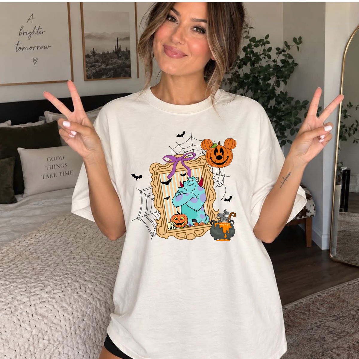 MONSTERS SULLY Halloween Shirt | Magical Theme Park Shirt & Tank | Adult Comfort Colors Tee