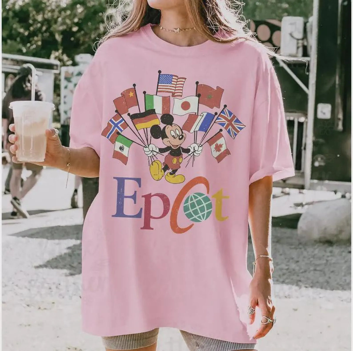 RETRO MICKEY WORLD TRAVELER SHIRT | Cozy Park Day Shirt