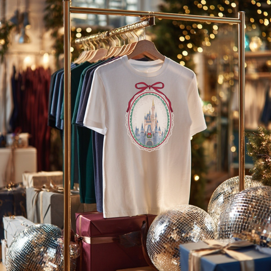 CASTLE FRAME CHRISTMAS SHIRT