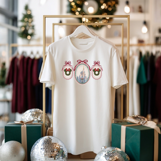 MAGICAL CASTLE & WREATH SHIRT