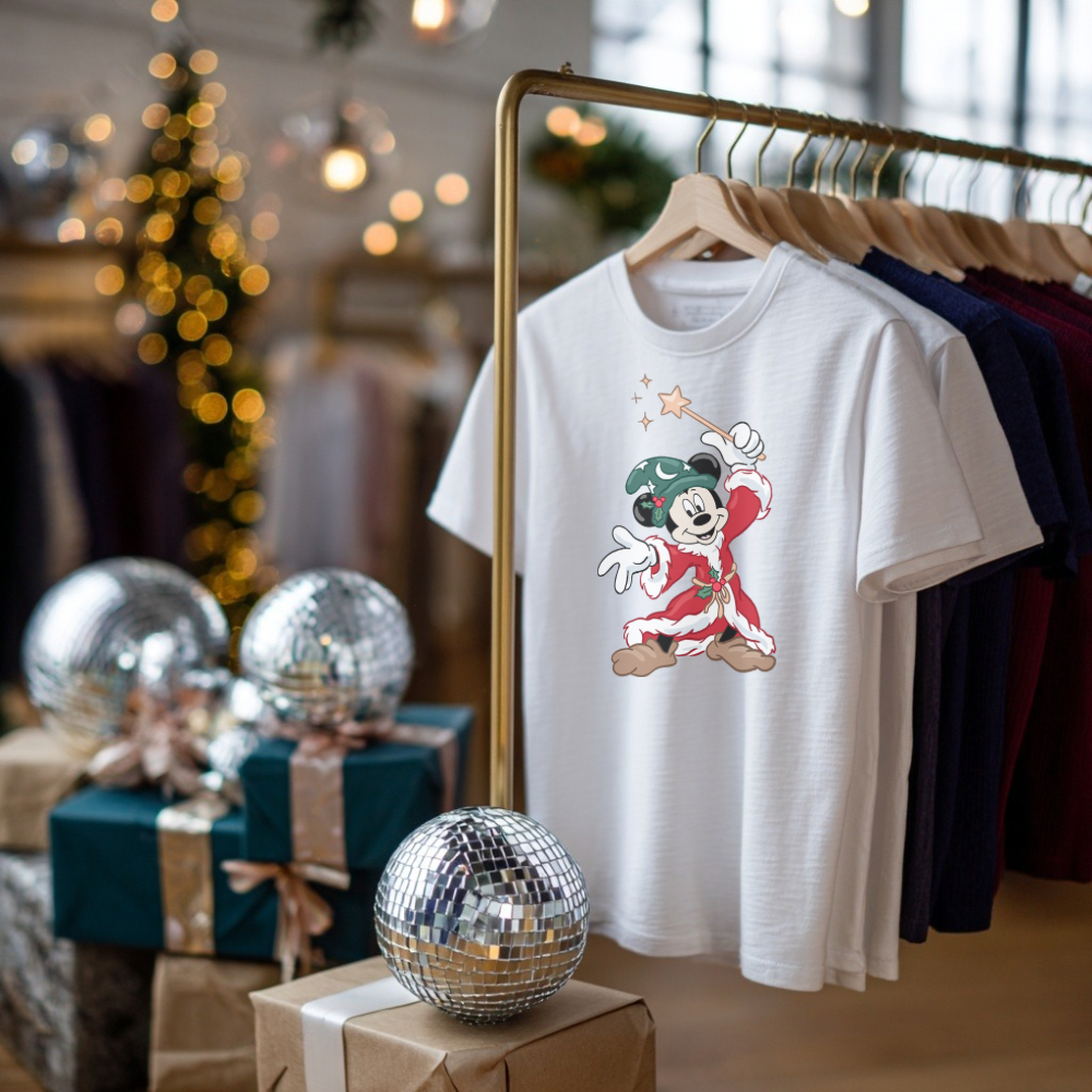 MAGICAL SANTA MOUSE SHIRT