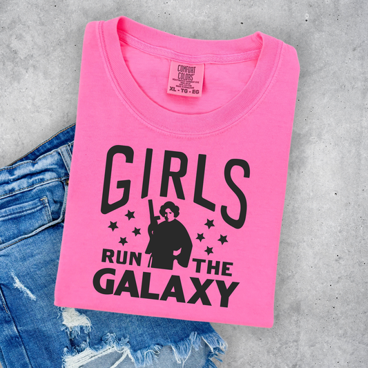 GIRLS RUN THE GALAXY SHIRT