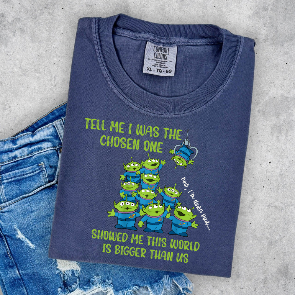 Aliens Down Bad | Cozy Park Day Shirt