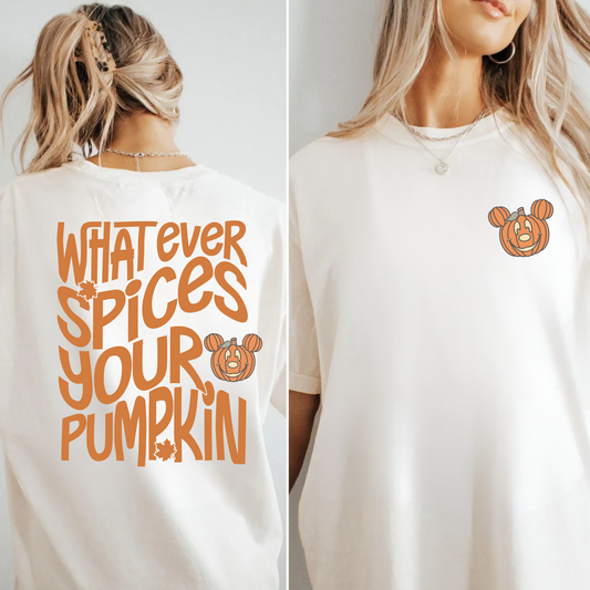 Whatever Spices Your Pumpkin - Mouse Shirt