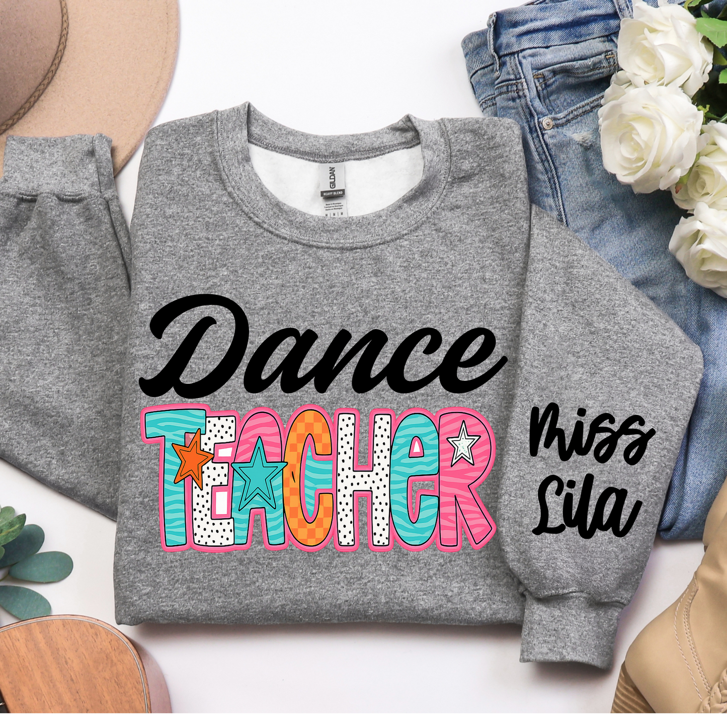 Custom Dance Teacher Sweatshirt