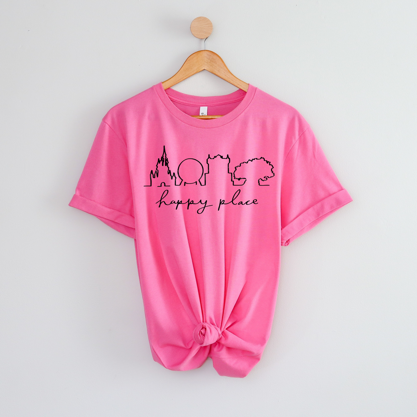 HAPPY PLACE SHIRT - BELLA CANVAS