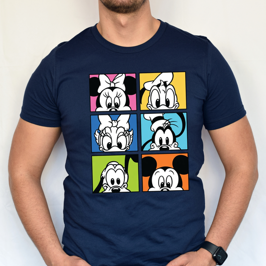 MOUSE AND GANG SHIRT FOR DAD