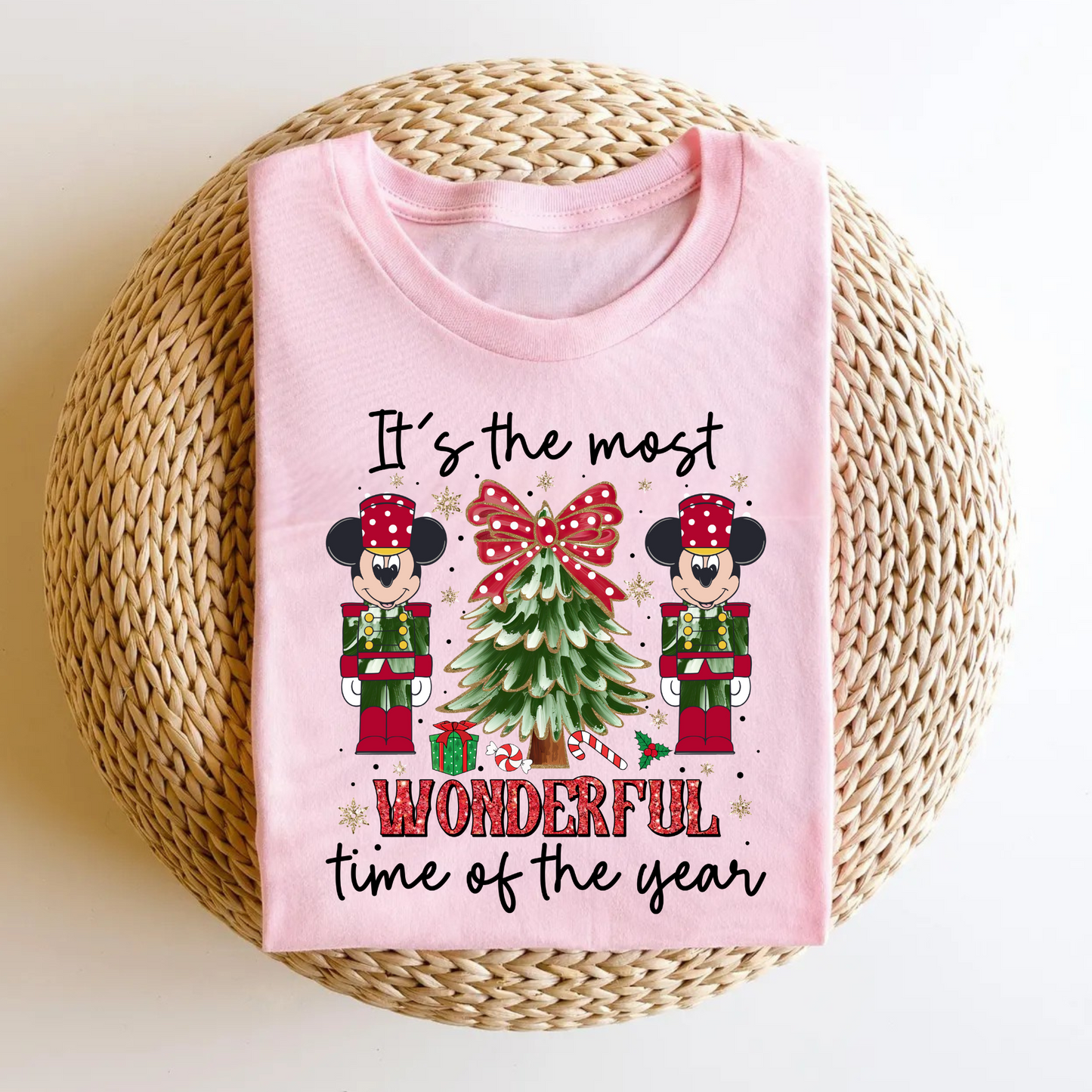 The Most Wonderful Time - Mouse Christmas Shirt