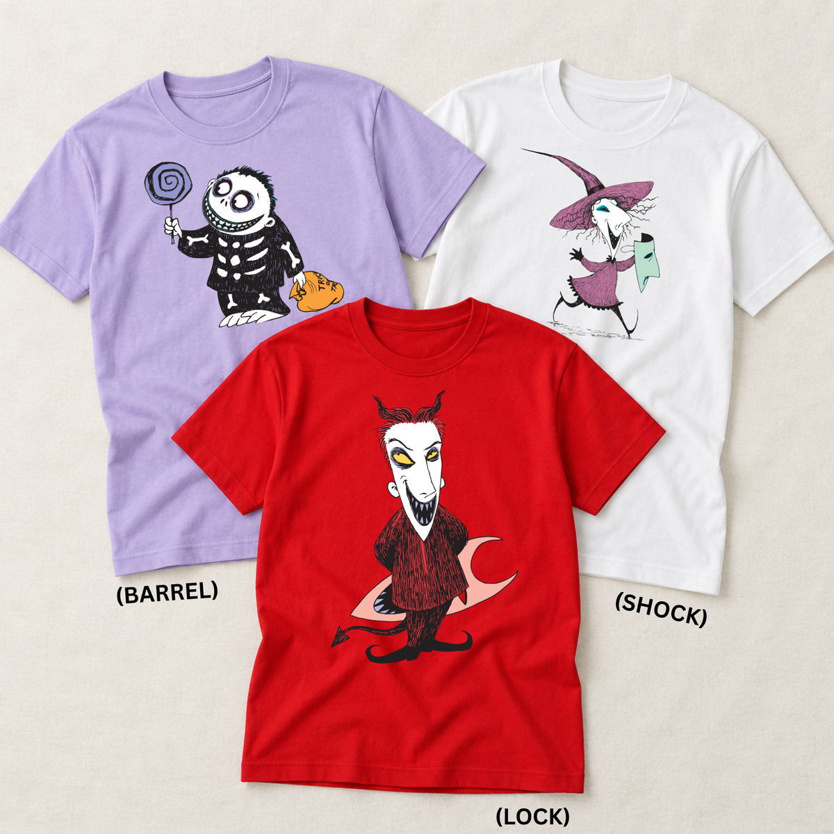 NIGHTMARE OOGIE’S BOYS HALLOWEEN Shirts for Kids, Toddlers and Adults