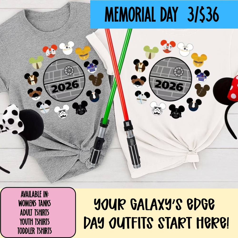 GALAXY GROUP SHIRTS -  MAGICAL MEMORIAL DAY EVENT