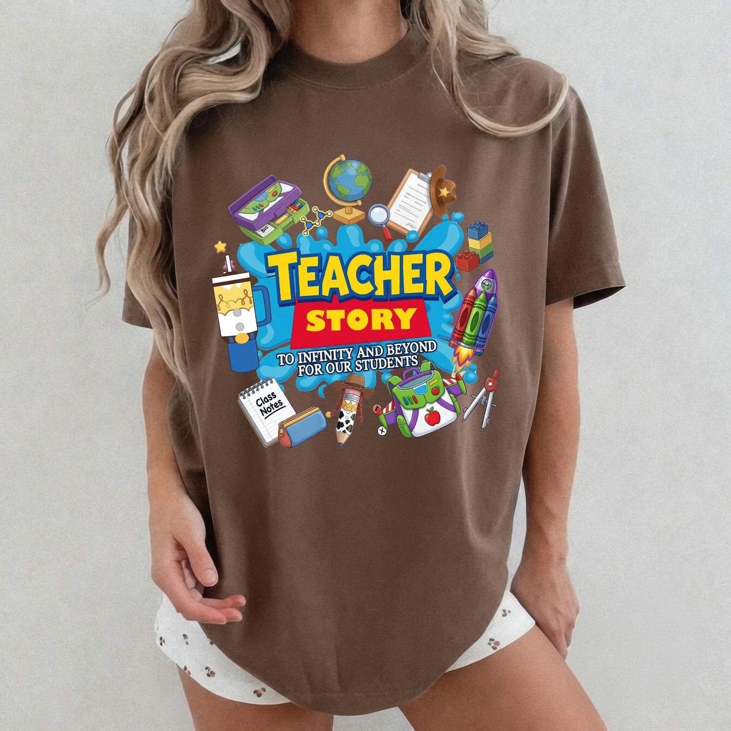 Teacher Story – Magical Theme Park Inspired Comfort Colors Tee