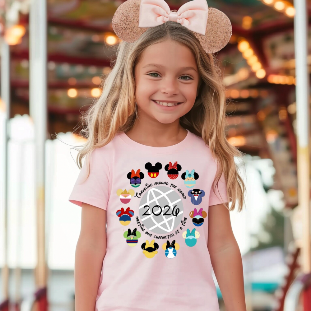 TRAVELING AROUND THE WORLD GROUP SHIRTS -  MAGICAL MEMORIAL DAY EVENT