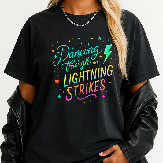 LIGHTENING STRIKES Comfort Colors Shirt
