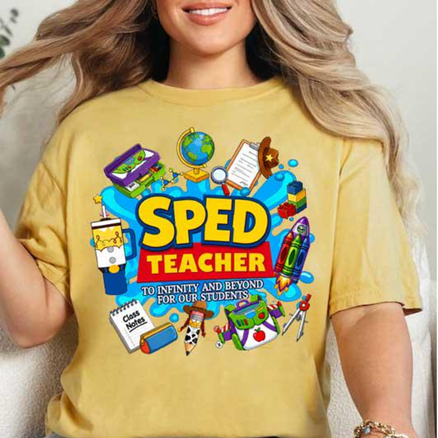 SPED TEACHER STORY – Magical Toys Theme Park Inspired Comfort Colors Tee