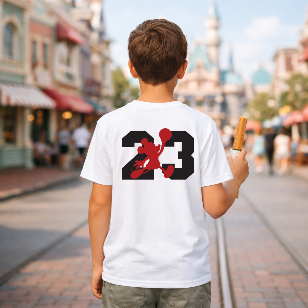 MOUSE BASKETBALL 23 Shirt for Kids