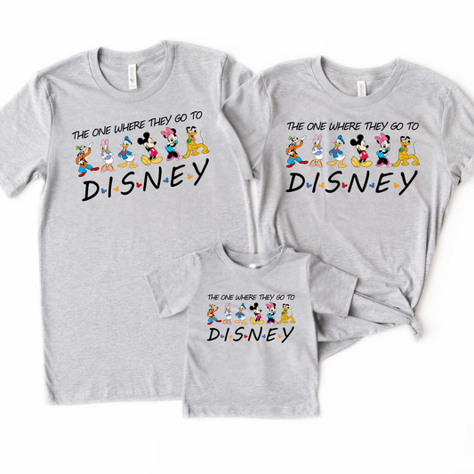 THE ONE WHERE THEY GO TO -  Shirt for Youth and Adults