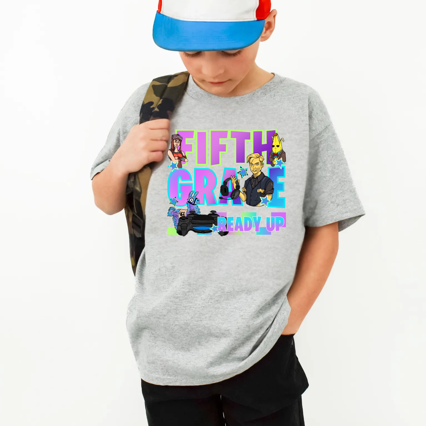 Popular Video Game School Shirt for Boys | Cute Back-to-School T-Shirt | Kindergarten - 5th Grade