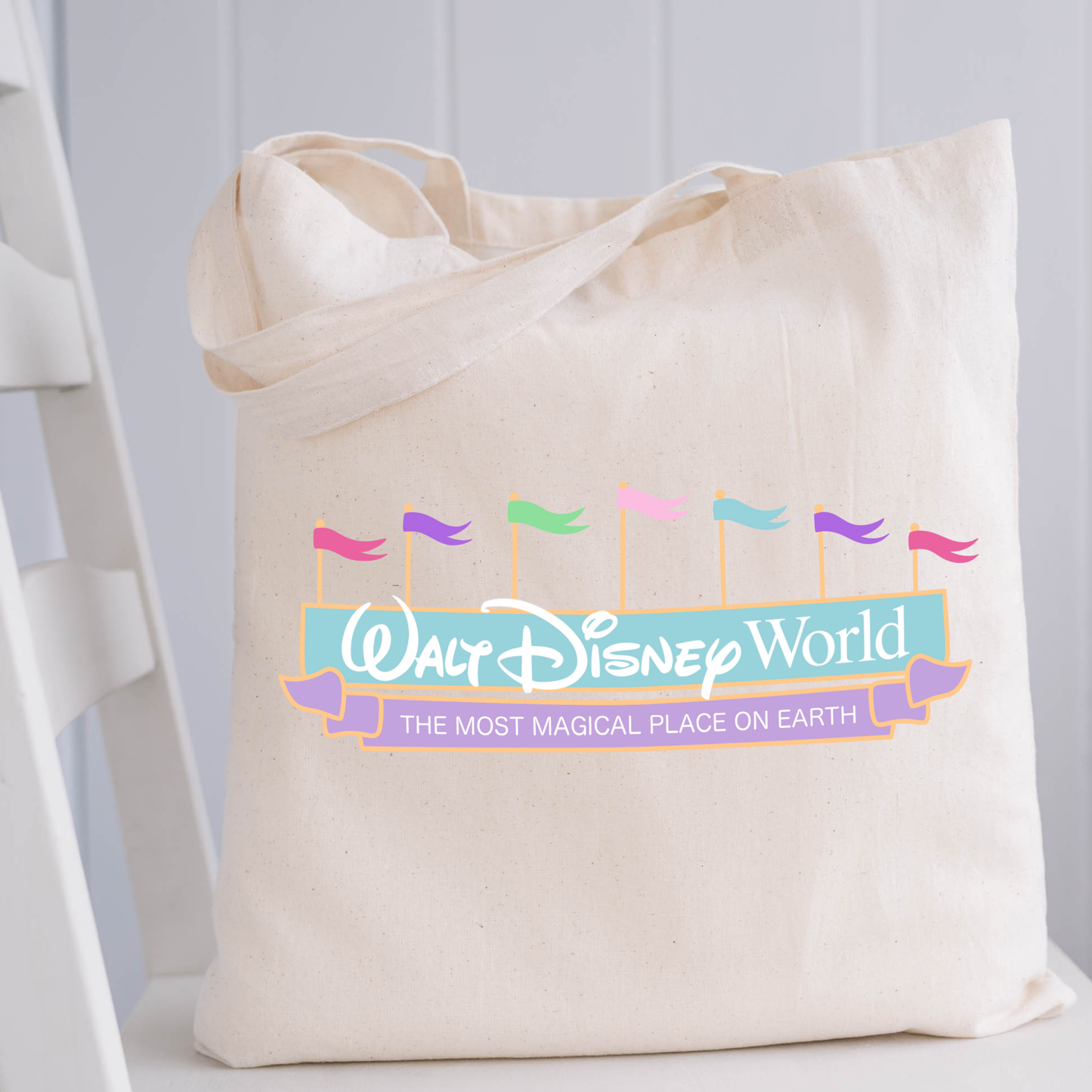 WDW PASTEL TOTE BAG