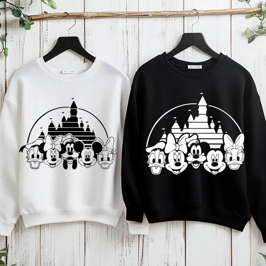 MOUSE GANG CASTLE SWEATSHIRT FOR YOUTH & ADULTS
