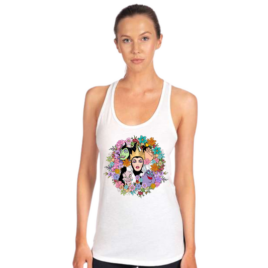 Floral Villains Shirt or Tank