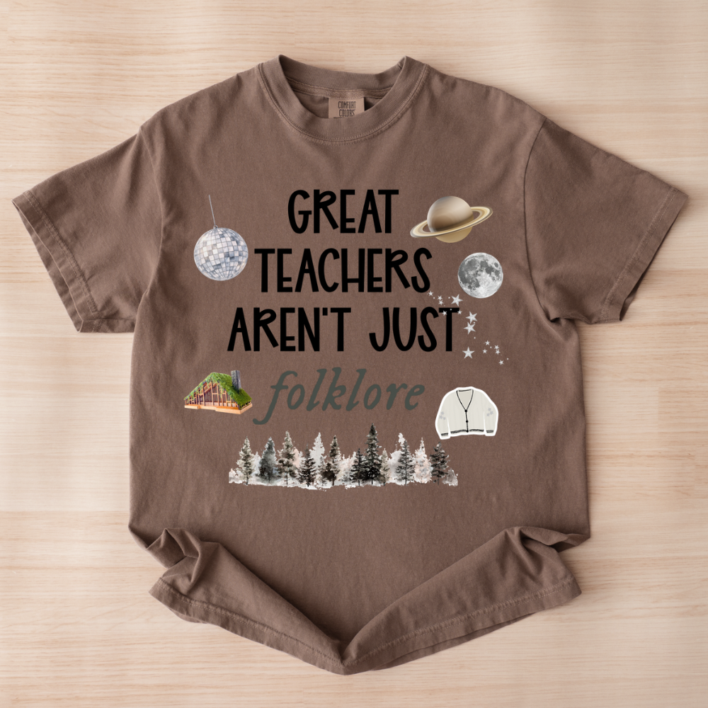 Great Teachers Folk Album Inspired – Comfort Colors Tee