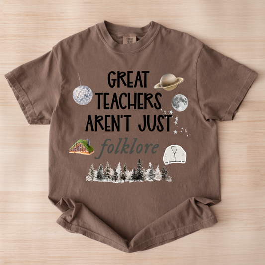 Great Teachers Folk Album Inspired – Comfort Colors Tee