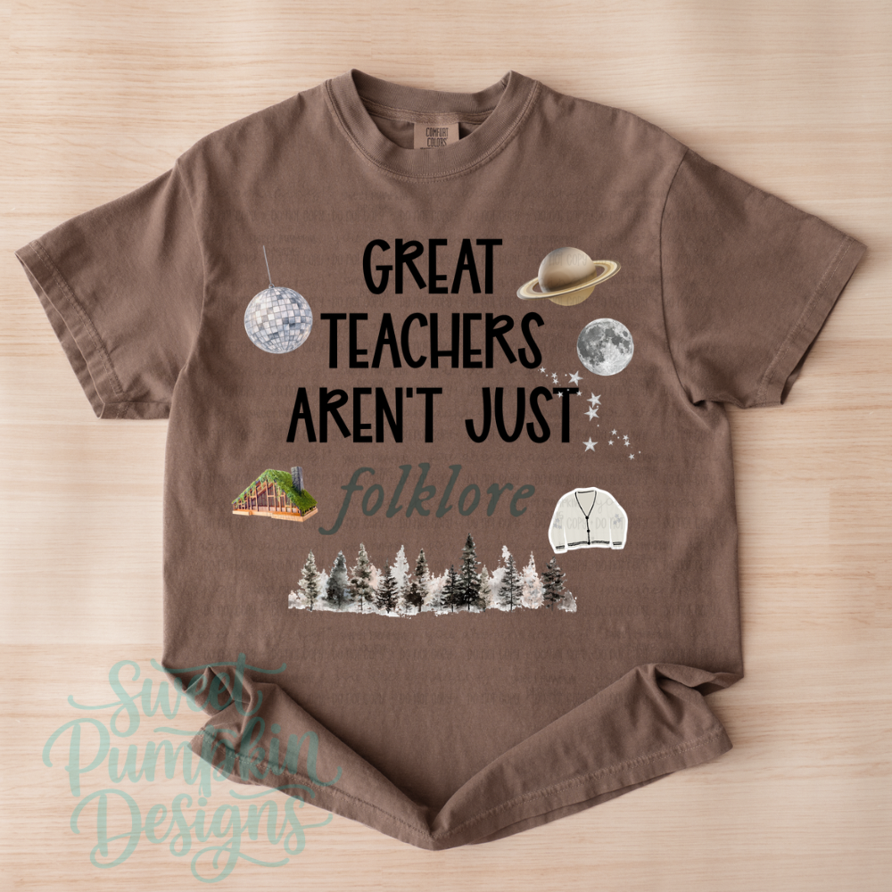 Great Teachers Folk Album Inspired – Comfort Colors Tee