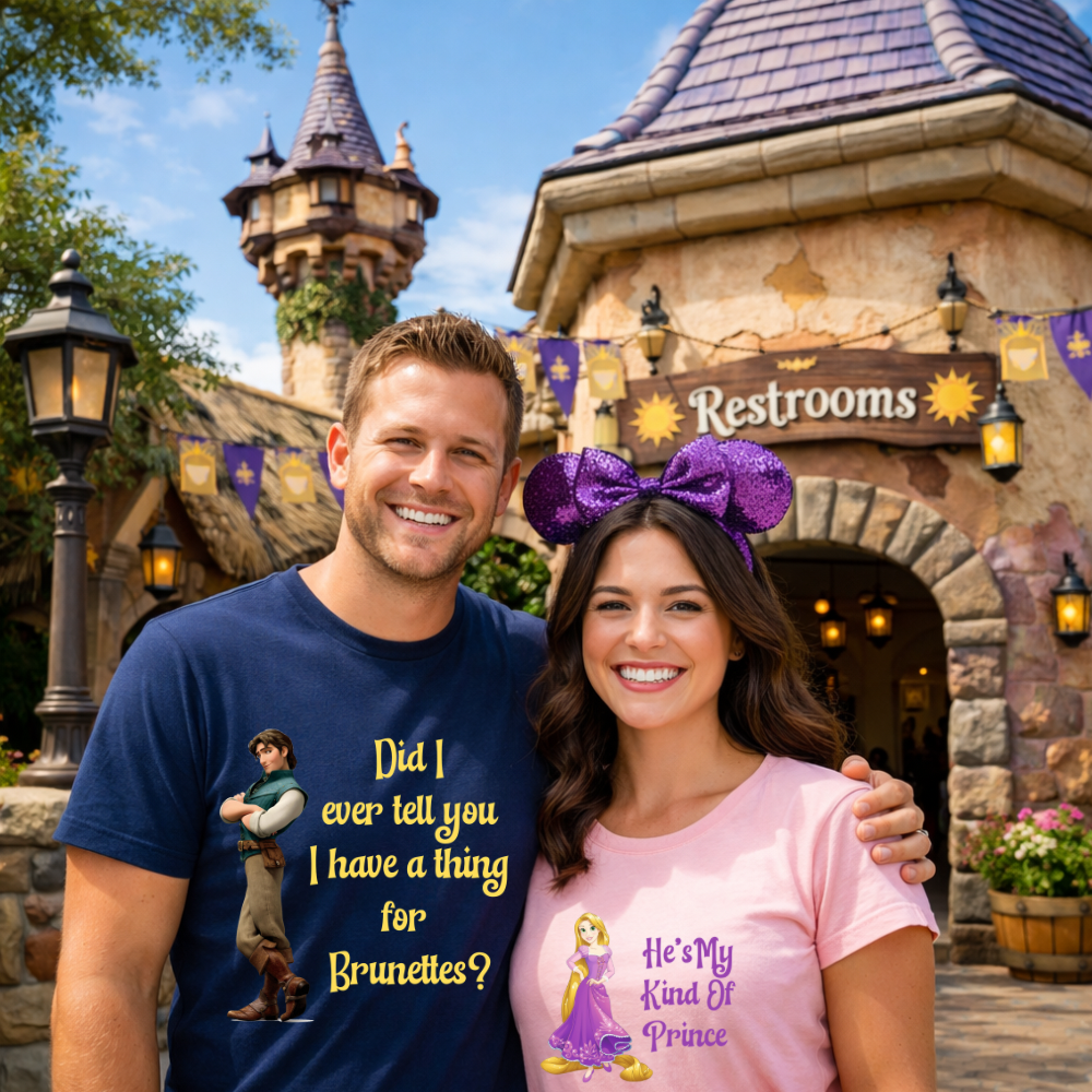 Punzie & Flynn Couple Shirts - COMFORT COLORS SHIRT