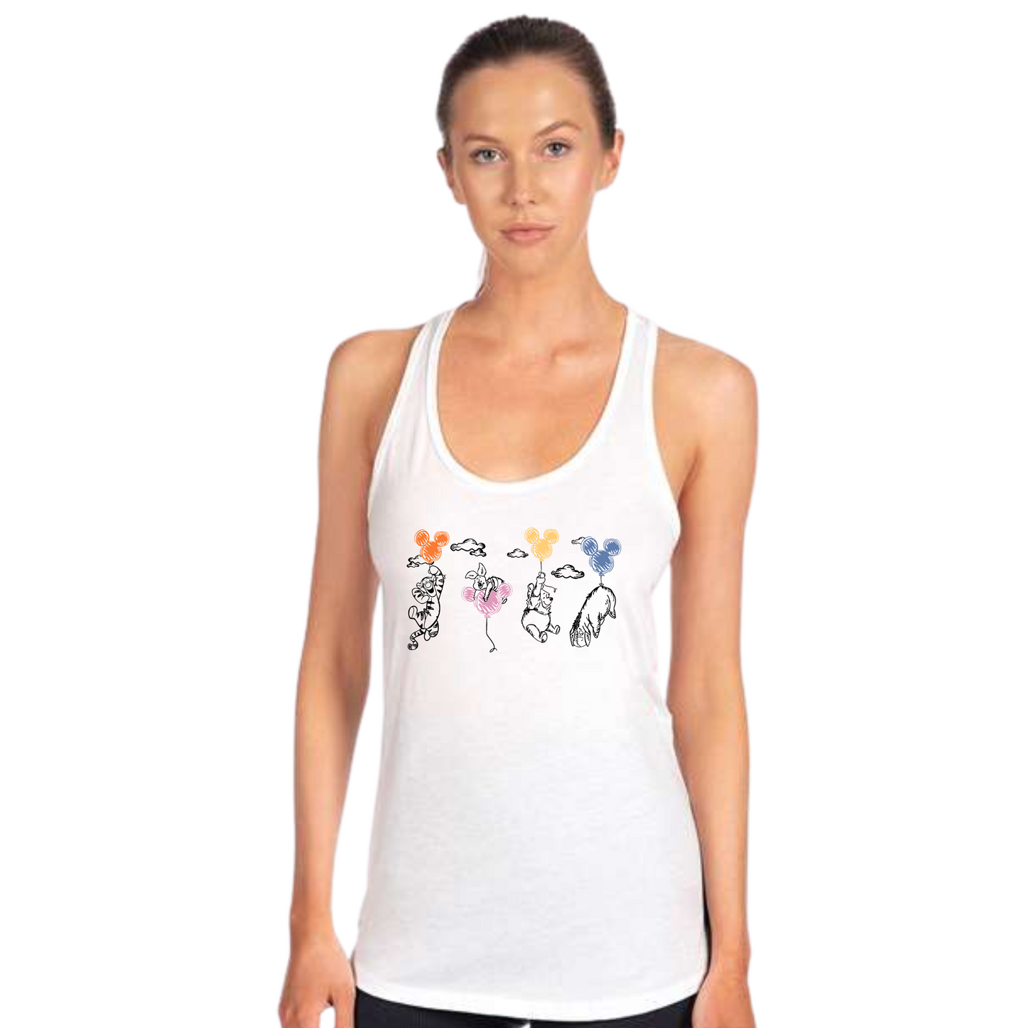 Bear and Friends Balloon Shirt or Tank