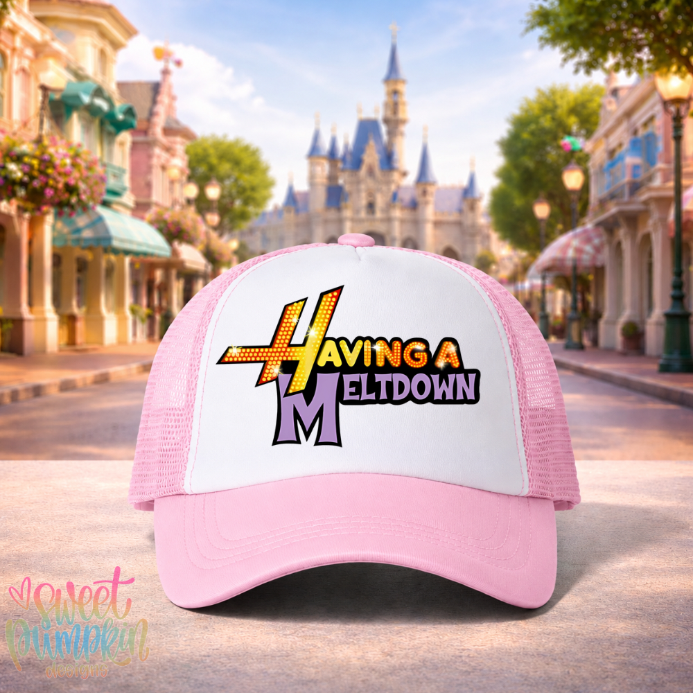 Having A Meltdown Trucker Hat