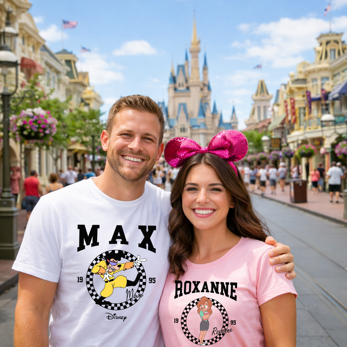 Max & Roxanne Couple Shirts - Bella Canvas