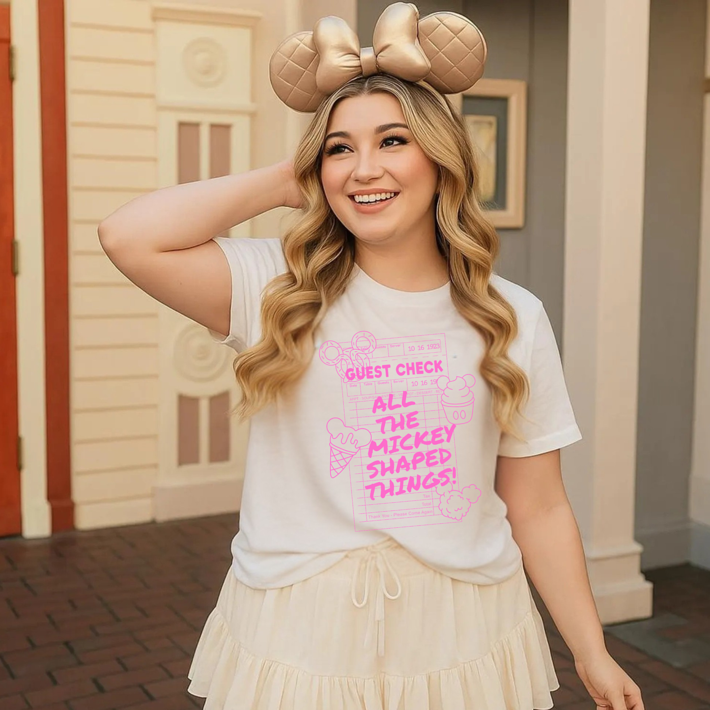 MOUSE GUEST CHECK SHIRT